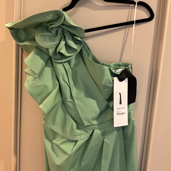 Johanna Ortiz Persian Opulence Gown Dress in Pistachio Green Size 6 Brand New - Picture 4 of 15